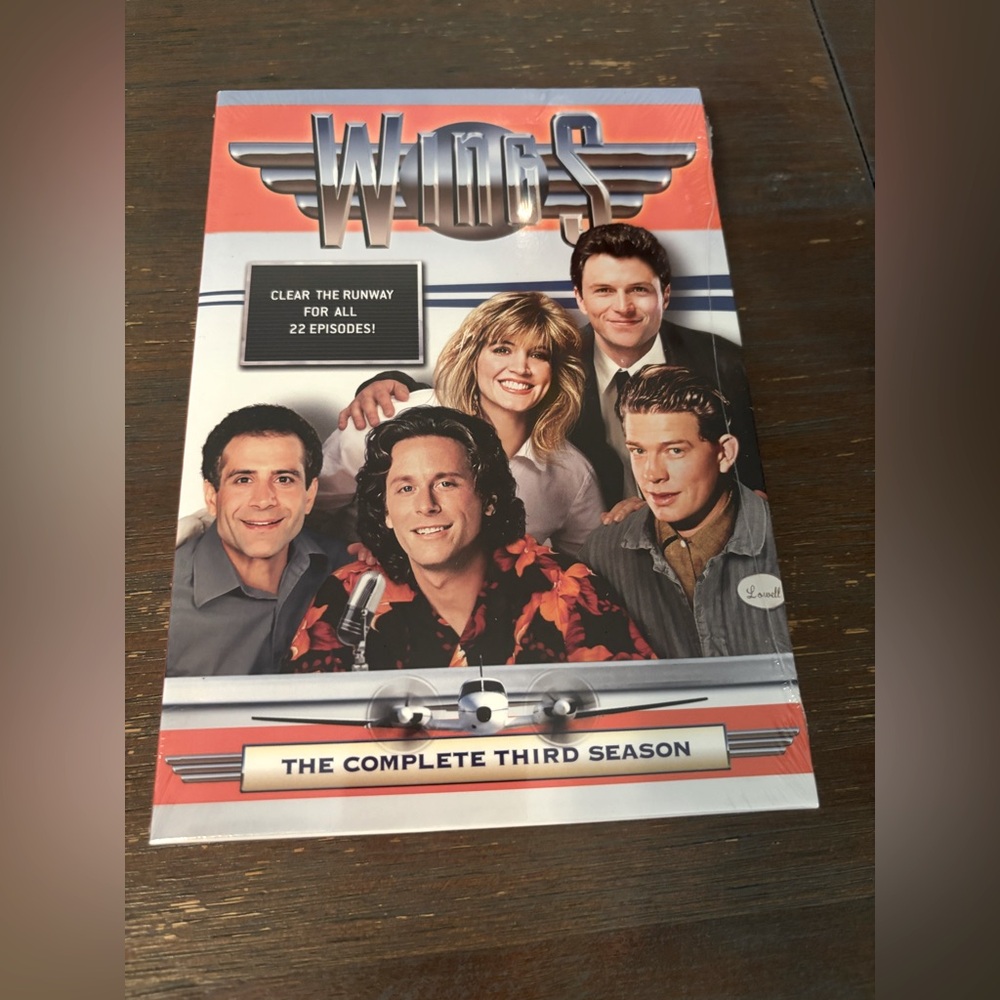 Wings Season 3 DVD ✈️ NEW & Sealed – 90s Comedy Classic!